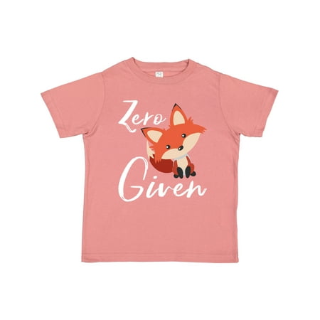 

Inktastic Zero Fox Given Gift Toddler Boy or Toddler Girl T-Shirt