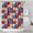 Pioneer Flower Floral Print Pattern, variant on Pioneer Flower Floral Print Pattern Shower Curtain 84”x72", Bathroom Decorative Shower Curtain Set with 12 Hooks, Waterproof Washable