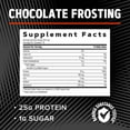 thumbnail image 5 of GNC AMP Pure Isolate Whey Protein Powder, Muscle Growth, Recovery, & Performance, 25g Protein, 5g BCAA, 1g Sugar, Gluten Free, Chocolate Frosting, 70 Servings, 5 of 6