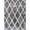 Gray, variant on 7 ft. 10 in. x 9 ft. 10 in. Diamond Rectangle Area Rug - Ivory