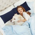 thumbnail image 2 of Unique Bargains Soft 1800 Microfiber Pillowcases No Zipper, 2 of 9
