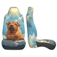 thumbnail image 5 of Haiem Sunshine Cloud Bulldog Printed Car Seat Covers Set of 2, Universal Fit Car Seat Covers,Protective Seat Covers,Comfortable Car Seat Covers, Easy Installation Seat Covers, 5 of 9