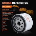 thumbnail image 2 of AM125424 Oil Filter for John Deer GY20577 AM125424c D100 D105 D110 D120 D125 D130 D140 D150 D155 D160 D170, 2 of 8