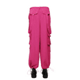 thumbnail image 3 of Micotaku Cargo Pants for Women Y2K Workout Sweatpants Women Casual Loose Fit Trousers, Pink, M, 3 of 6