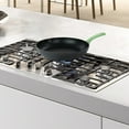 thumbnail image 2 of Oster Rigby 9.5 Inch Aluminum Nonstick Frying Pan in Green with Pouring Spouts, 2 of 2