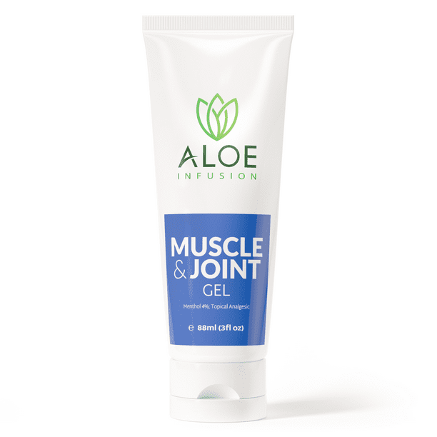 Aloe Infusion Muscle & Joint Gel Powerful Extra Strength Pain Relief