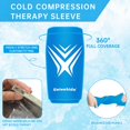 thumbnail image 2 of Envoltura con hielo SEIWEHIDO Lesiones extendidas de pierna y rodilla, 2 of 8