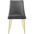 thumbnail image 6 of Modway Discern 19" Upholstered Performance Velvet Dining Chair in Gray, 6 of 8