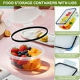 thumbnail image 2 of Soulgenix 55 Pcs Food Storage Containers with Lids, Reusable Meal Prep Containers for Kitchen Pantry Storage, Airtight Leakproof & BPA-Free, Freezer, Microwave & Dishwasher Safe, 2 of 7