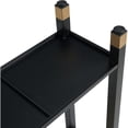 thumbnail image 5 of Jopath Narrow Console Table,41"W Glass Narrow Sofa Table with 2-Tier,Entryway Table for Hallway,Entryway,Living Room,Black, 5 of 5