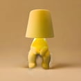 thumbnail image 6 of Modern Table Lamp for Youth: Rechargeable Cute Light for Kids Child Teen - Gift for Birthday Christmas Halloween Easter (Red), 6 of 6