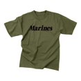thumbnail image 1 of Rothco Kids Marines Physical Training T-shirt - Olive Drab, Medium, 1 of 3