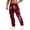 A-Wine37, variant on Men's Italy Flag Letter Print Cargo Pants Tapered Fit Summer Street Long Trousers
