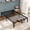 Black, variant on Einfach Twin Bed Frame, Heavy Duty Metal Platform Bed with Ample Under-bed Storage Space, No Box Spring Needed, Black