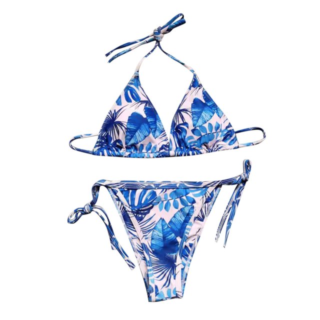 Traje de baño sexy para mujer, traje de baño de 2 piezas con estampado de bikini, trajes de baño para mujer Fridja nalpqowj57559
