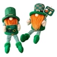 thumbnail image 3 of 2 adornos de escritorio de gnomo para el Día de San Patricio, decoración de gnomo de mesa, gnomo hecho a mano, 3 of 7