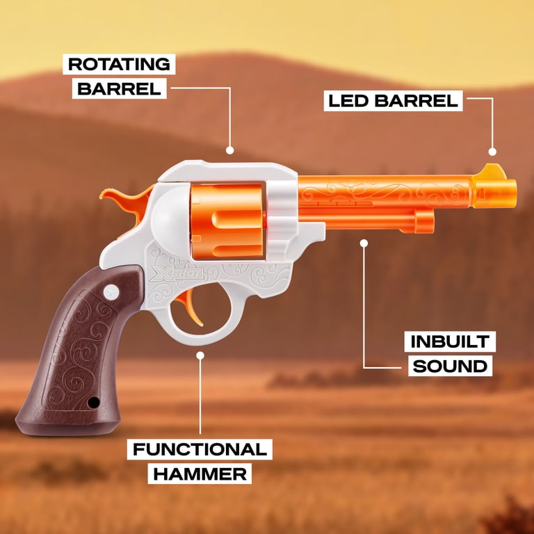 XSHOT Role Play Cowboy by ZURU – Western Blaster Role Play Kit