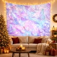 thumbnail image 3 of Pastel Butterflies Among Pearls and Seashells, Dreamy Fantasy for Butterfly Lovers, Underwater Wall Art, Mother's Day Gift, Tapestry Wall Hanging for Bedroom and Dorm, 3 of 7