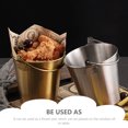 thumbnail image 6 of 2 Pack French Fries Chicken Bucket Snacks Food Bucket Oil Bucket Snack Storage Bucket Galvanized Bucket Portable Bucket, 6 of 6