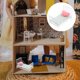thumbnail image 4 of 1 juego de cama en miniatura, modelo de juguete, casa de muñecas, cama, casa de muñecas, muebles en miniatura, accesorio para casa de muñecas, 4 of 8