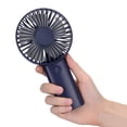 thumbnail image 2 of Ventilador portátil de mano MACHAO con batería recargable de 4400 mAh 3 velocidades Color azul tesoro, 2 of 5