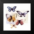 thumbnail image 2 of PI Studio 12x12 Black Modern Framed Museum Art Print Titled - Butterfly Fly Away IIIÂ&nbsp;, 2 of 5