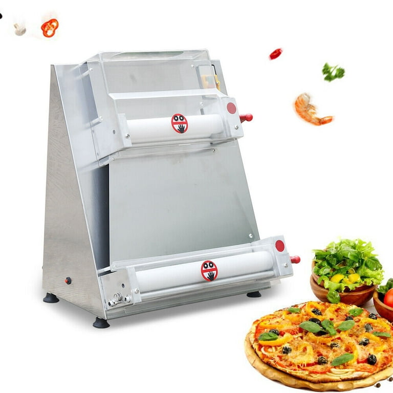Bread & Pizza Dough Roller Machine Counter Top Unit- Spinning Grillers