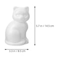 thumbnail image 2 of Worgeous 5pcs Foam Cat Shape  For Kids Painting Blank Foam Model For Decorating Blank Foams Embryo Unfinished Crafts Foam, 2 of 8