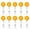 Orange, variant on Wovilon Badge Reel, Retractable Badge Reel With Metal Belt Clip, 10 Pcs Retractable Badge Holder Id Badge Reel Clip for Id Card Badge Holder Key Keychain Holders (10 Colors)