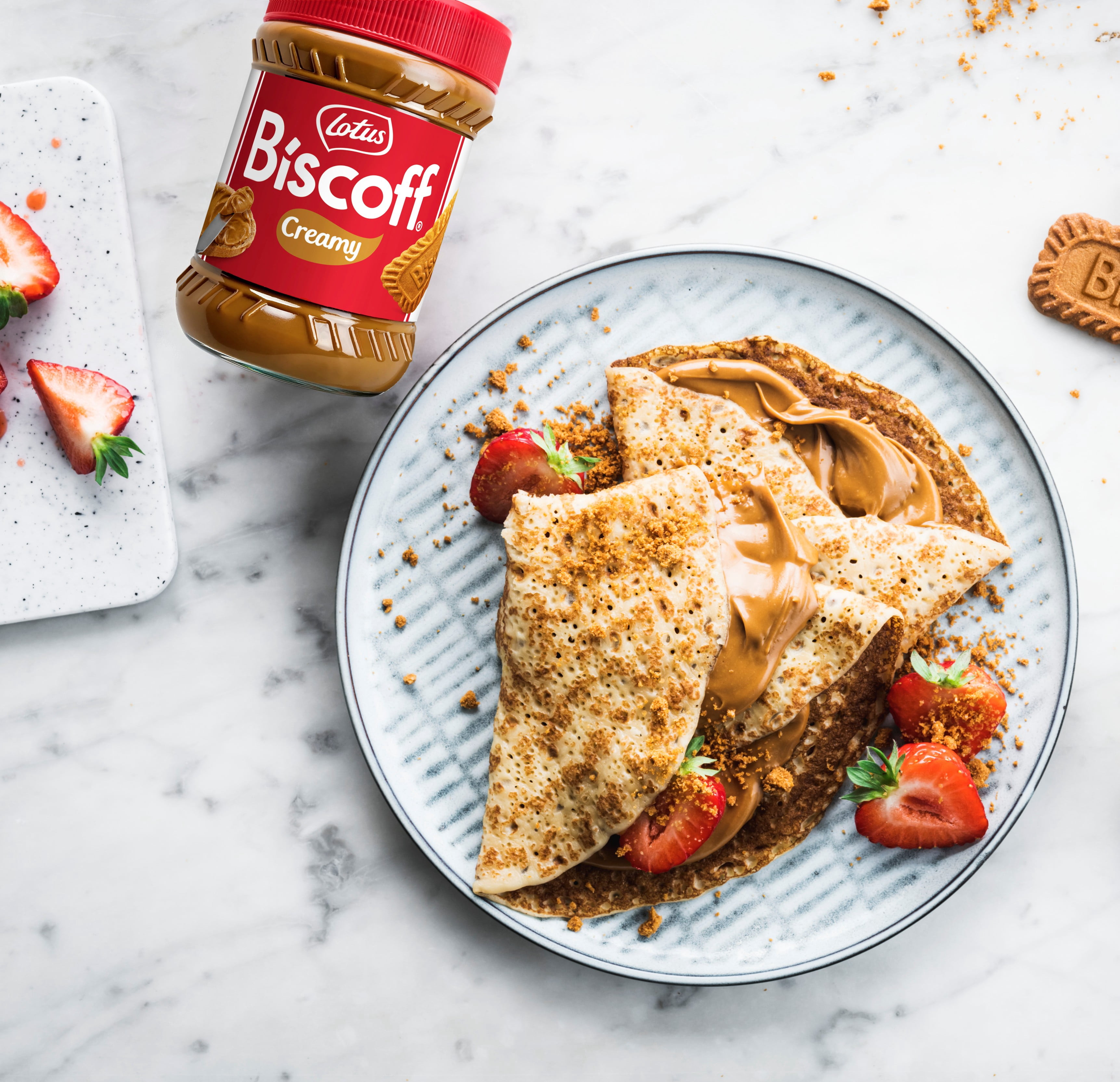 Lotus Biscoff Creamy Cookie Butter, Nut-Free Spread, 25.4oz, Value Size