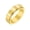 Gold, variant on Men Stainless Steel Anxiety Ring Cool Simple Band 6mm Spinner Rings Fidget Ring Black Size 9