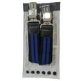 thumbnail image 4 of FEDPOP Men's Elastic X-Back Suspenders with Strong Metal Clips, 4 of 4