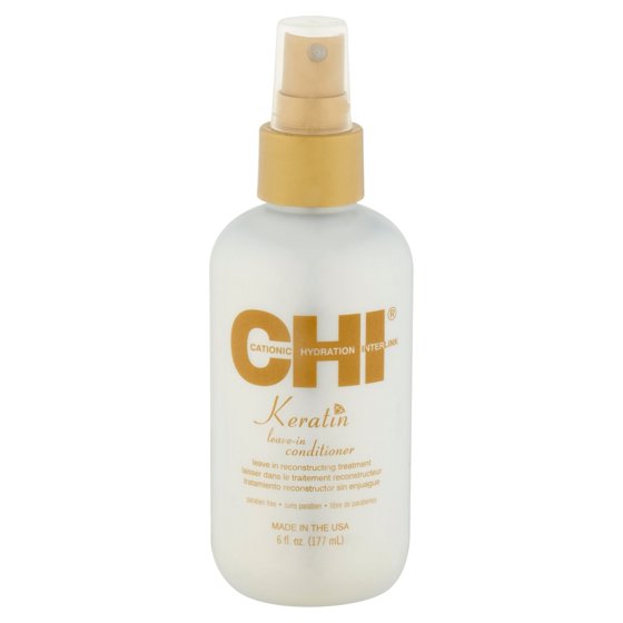 CHI CHI Keratin LeaveIn Conditioner, 6 fl oz