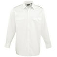thumbnail image 1 of Premier Mens Long Sleeve Pilot Plain Work Shirt, 1 of 4