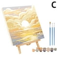 thumbnail image 4 of Kids Drawing Paint Kits - Colorful Landscape Numbers Acrylic Set, 20x20cm Canvas, 4 of 4