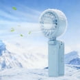 thumbnail image 1 of Portable Handheld Rechargeable Mini USB with 4 Speeds Quiet Personal for Travel Commute Office Outdoor, 1 of 9