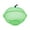 Green, variant on 1 Pc Apple Shaped Mesh Fruit Basket Keep Freshness In & Bugs Out Apple Net Fruit Basket with plastic Coating Apple Shapped Fruit and Vegetable Basket, 9.44 Inch, White