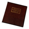 thumbnail image 1 of Álbum de fotos de estilo Vintage de 12 pulgadas para amantes de la boda, funda de PU para bebé, soporte adhesivo para fotos, planificador de Almacenamiento y organización del hogar negro rojo Wosthever HA073938-02, 1 of 6