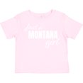 thumbnail image 3 of Inktastic Just a Montana Girl Born and Raised Girls Toddler T-Shirt, 3 of 5