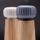 thumbnail image 4 of HAIPUSEN Salz und Pfeffermühle aus Holz und Keramik - Pfefferstreuer Gewürzmühle Grinder mit verstellbarem Mahlwerk, 17,5 cm Zhivalor WLJ-1550, 4 of 5