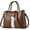 Brown, variant on Fashion Women's Tote Bag Shoulder Snake Pattern PU Leather Big Capacity Vintage Handbag Crossbody Bags
