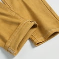 thumbnail image 5 of Isvgxsz New Jeans for Men Clearance Trendy Comfort Waist Skinny Pants&nbsp;Men Multicolor Breathable Long Pants Pocket Button Front High Waist Mens Pants Under $20 Yellow Xxl, 5 of 9
