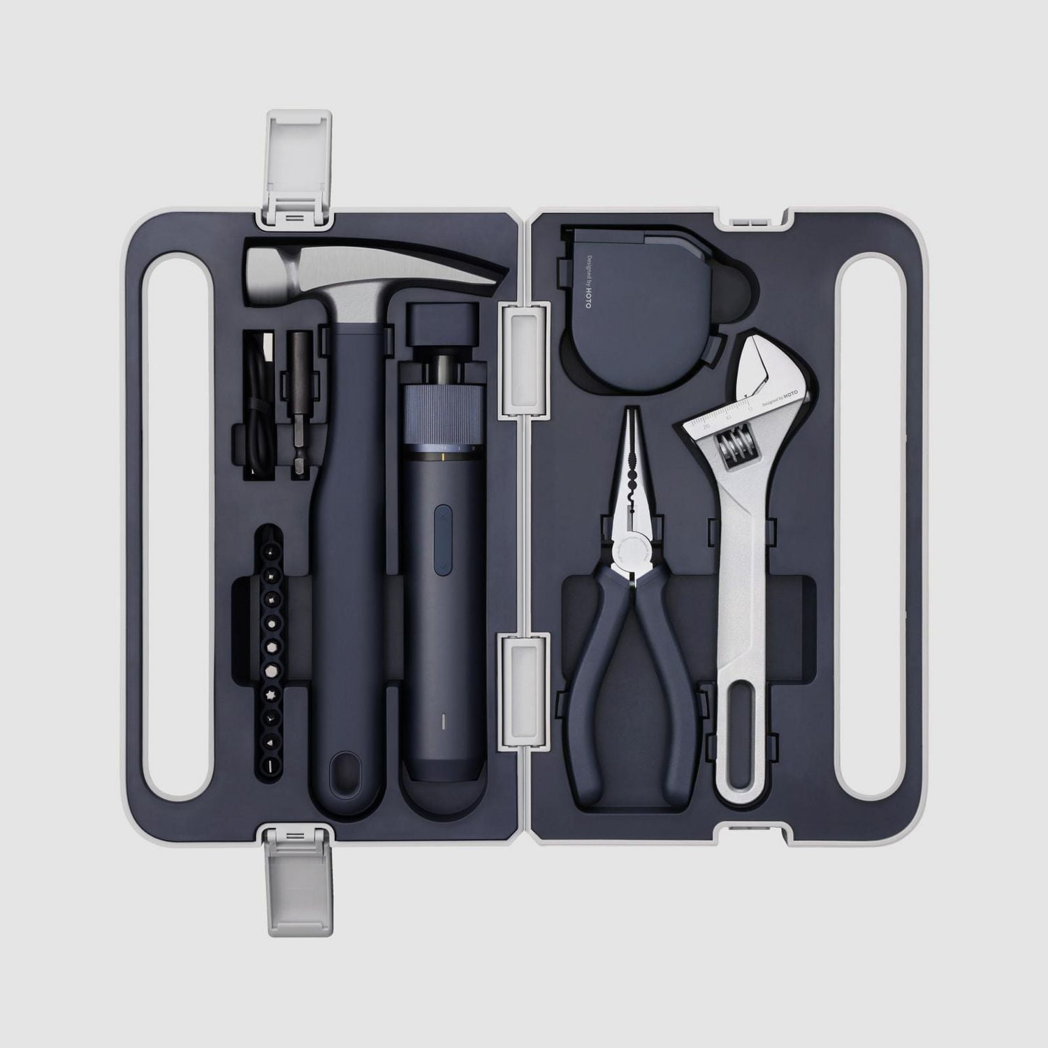 HOTO 3.6V Electric Screwdriver Tool Kit, Rechargeable