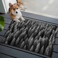 thumbnail image 3 of 2x3 Ft Entryway Area Rug, Gray Forest Kitchen Rug Runner Washable Floor Mat, Pine Trees Modern Mysterious Art Non Slip Indoor Door Mat Throw Carpet for Bathroom Living Room Bedroom, 3 of 8