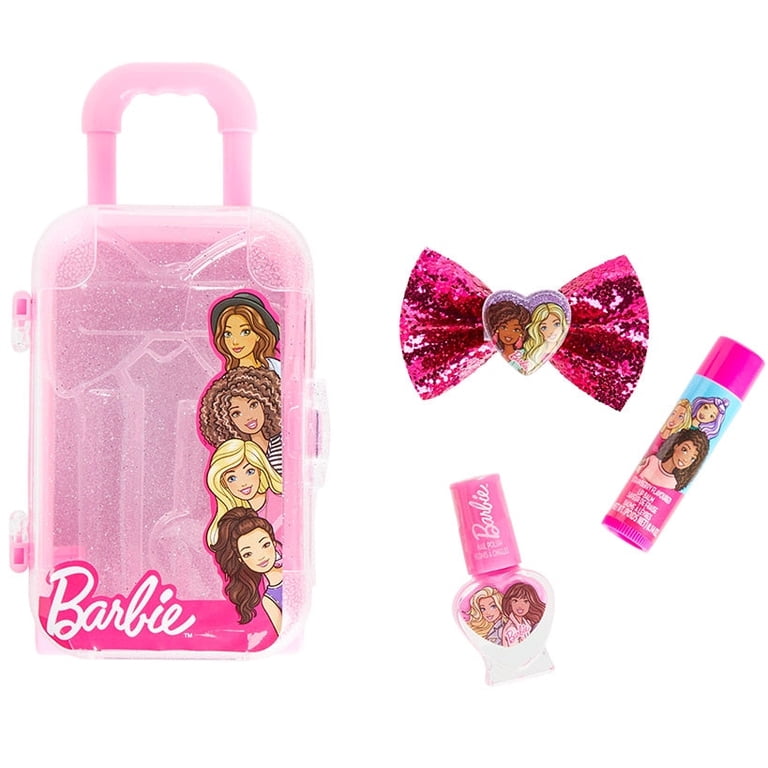 Barbie Accessories in Mini Luggage Case 3-1/4