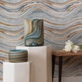 thumbnail image 2 of Jamie Young Co Medium Coastal Glass Terrene Vase in Multi-Color, 2 of 2