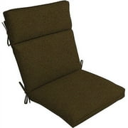 Paisley Glory Texture Brown Chair Cushion