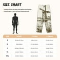 thumbnail image 4 of Picia Dutch Windmill Womens Soft Woven Cotton Elastic Waistband Sleep Pajama Pant Lounge Sleep Pant With Pockets And Drawstring-Large, 4 of 9