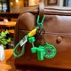 thumbnail image 3 of Juego de llaveros de fitness | 3 mini colgantes de silicona para gimnasio: mancuernas, pesas rusas y discos de pesas | Accesorio para mochila y bolso, ideal como regalo para hombres y mujeres, 3 of 3