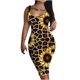 thumbnail image 1 of Vestido ajustado sin mangas con hombros descubiertos estampado Sexy informal de verano a la moda para mujer Pompotops ghjkhdj5302, 1 of 5